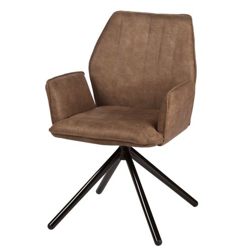 By Kohler  Classen arm dining chair brown Preston 22 (115219)