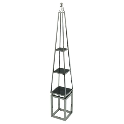 By Kohler  Obelisk Cassius SALE  30x30x203cm With Black Glass (108818)