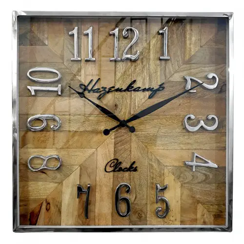  Wall Clock 51x5x51cm Square