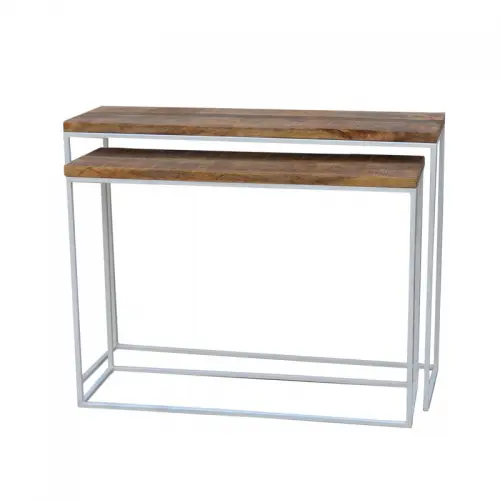  Console Table Set Kairo 110x35x84cm