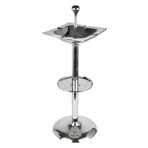 By Kohler  Ashtray On Stand angular 28x25x76cm (113976)