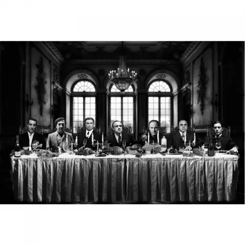  Gangsters Last Supper 120x80x2cm