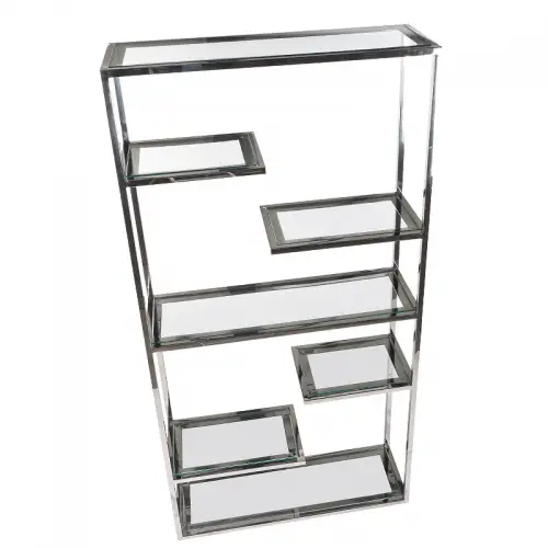 By Kohler  Rack Fenton 110x36x220cm silver Clear Glass (114734)