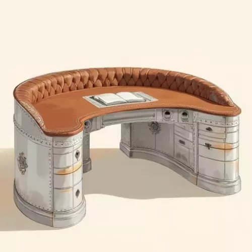 By Kohler  Airplane Writing Desk Eddison 185x86,5x100cm (202293)